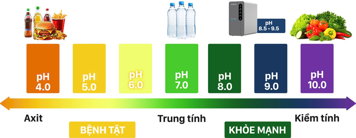 Uống nước ion kiềm làm giảm gánh nặng cho thận